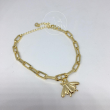 Cargar imagen en el visor de la galería, Pulsera Abeja Oro
