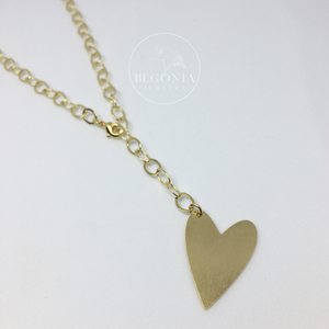 Collar Corazón Grand Oro