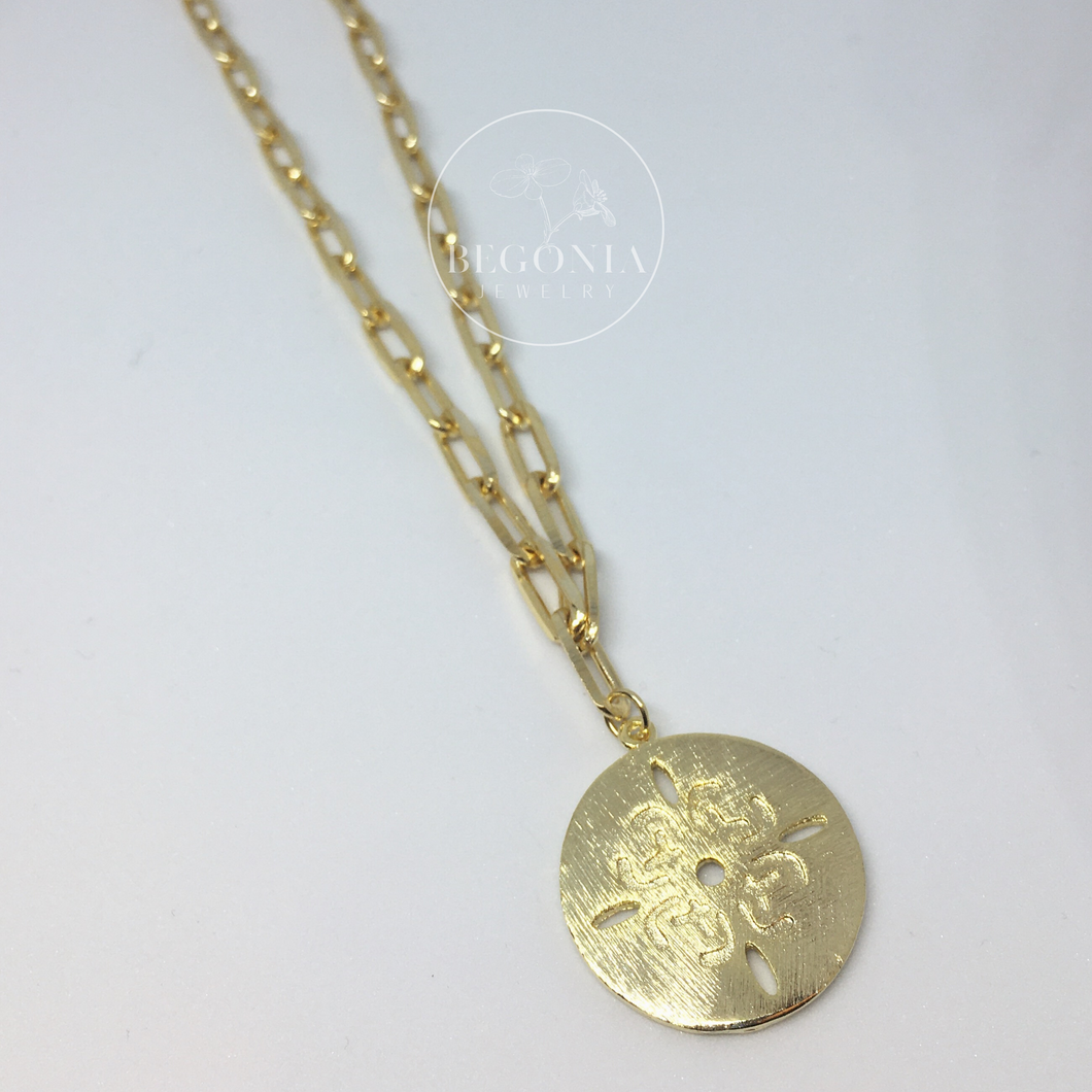 Collar Mandala Oro